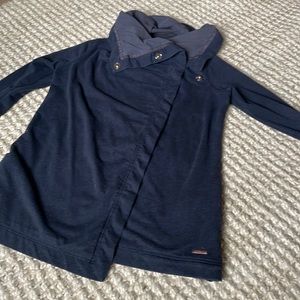 Lululemon navy blue wrap jacket